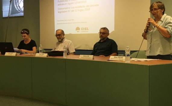 Cisl decreto dignità