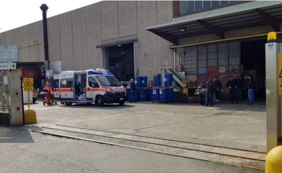 sulbiate morte sul lavoro