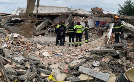 albania terremoto