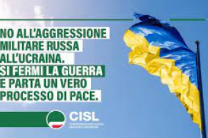 Alla Croce Rossa gli aiuti Cisl per l’Ucraina