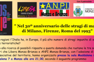 In memoria delle stragi di mafia del 1993