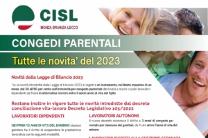 Congedi parentali. Tutte le novità 2023