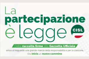 LA LEGGE SULLA PARTECIPAZIONE PUBBLICATA IN G.U.